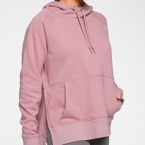 NWOT Athleta cozy karma mauve hoodie